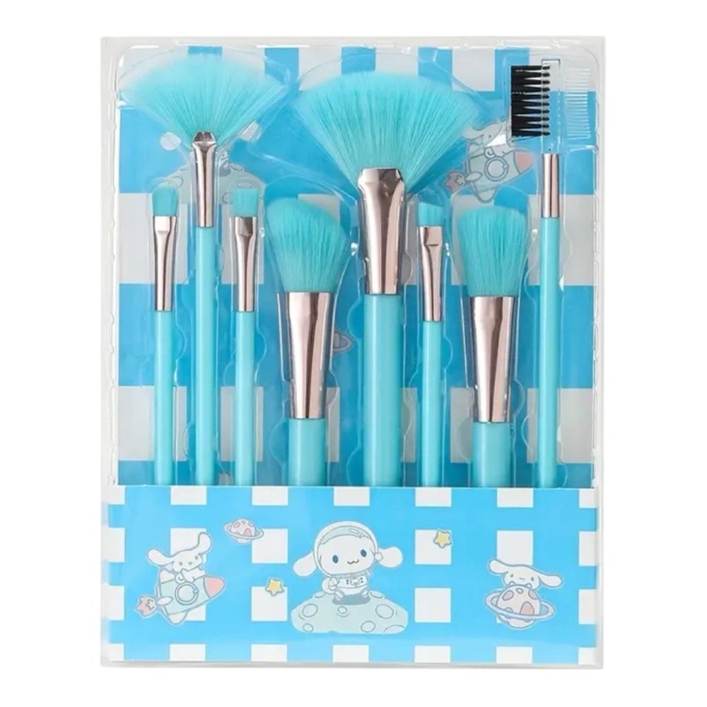 Hello Kitty Cinnamoroll Blue Makeup Brush Set